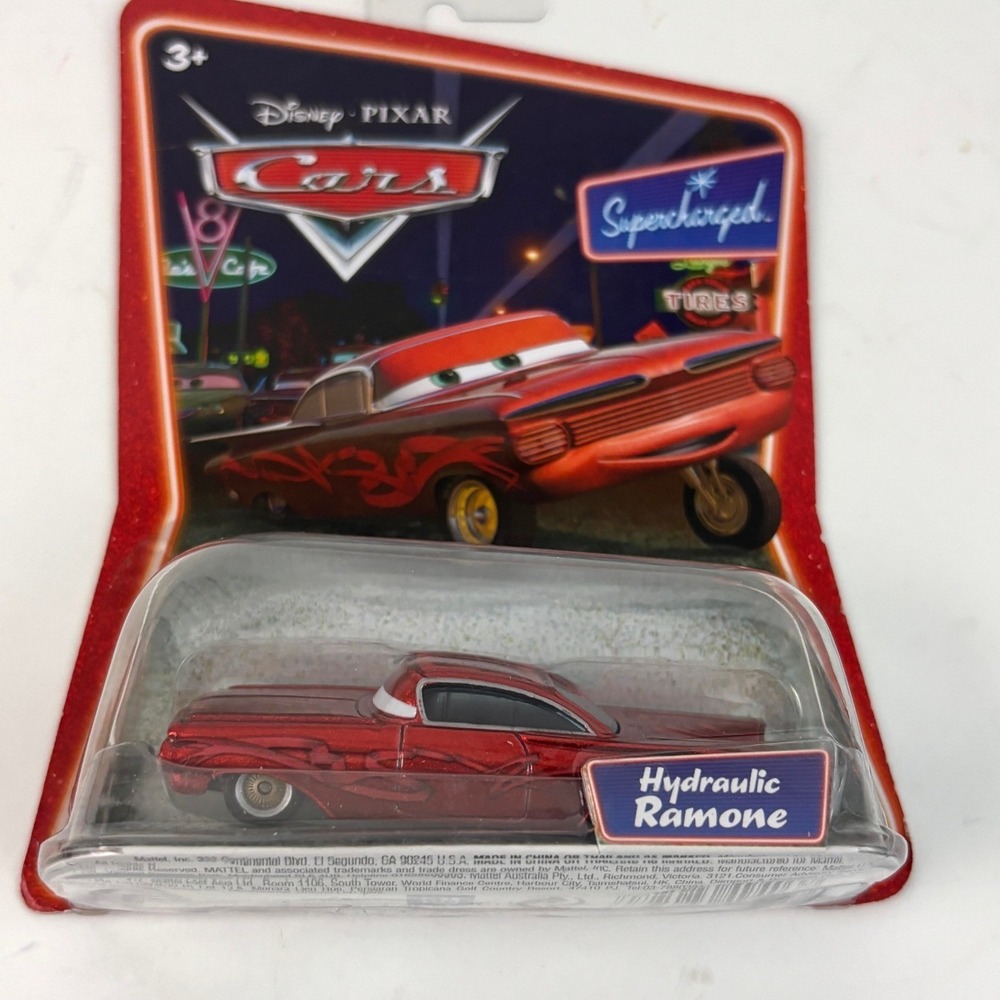 Disney Pixar Cars Hydraulic Ramone Supercharged 2007 Diecast New Sealed